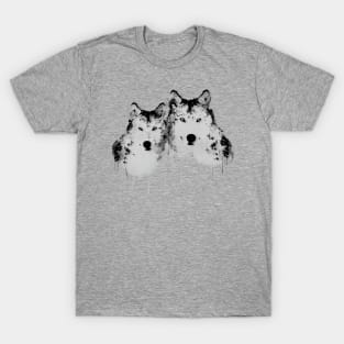 Painted Arctic Wolves T-Shirt